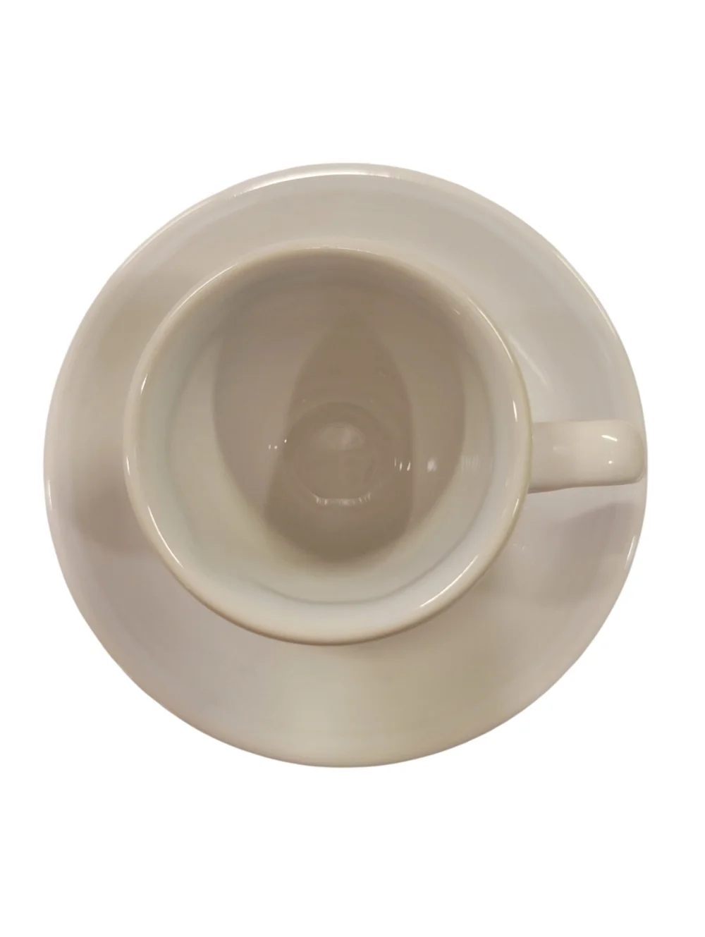 Fiesta® White Demitasse Cup & Saucer Set Espresso Fiestaware HLC USA Classic
